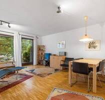 Bezugsfrei, möbliert, zeitlos - Wohnung mit Terrasse und schönem Grundriss - Karlsruhe Waldstadt - Feldlage