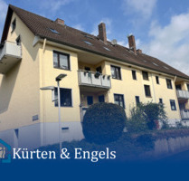Helle 3-Zimmer-Wohnung mit zwei Balkonen und Garage in Siegburg-Kaldauen