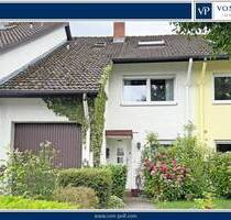 Familienfreundliches Reihenmittelhaus mit idyllischem Garten - Laudenbach