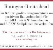 Attraktives MFH-Baugrundstück in Ratingen-Breitscheid