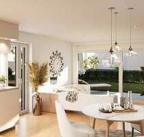 moderne Erdgeschosswohnung mit West-Terrasse und Gartenanteil - Tübingen Südstadt