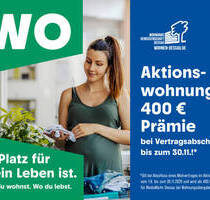 Wohnung mit Blick ins Grüne - 245,00 EUR Kaltmiete, ca.  32,60 m² Wohnfläche in Dessau-Roßlau (PLZ: 06842) Innenstadt