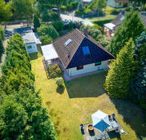 Bungalow auf attraktivem Grundstück mit Doppelgarage und Erweiterungsmöglichkeiten - Jesteburg