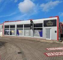 SB-Waschcenter, Wettbüro, Werbebeschilderung. Optional - Waschstraße in 2024 erneuert - Emmendingen