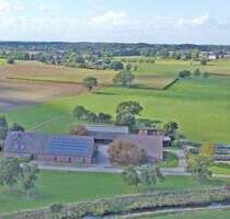 Resthof im Außenbereich von Hamminkeln-Brünen - Wohnen und Arbeiten an der Issel
