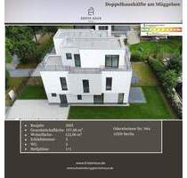 Neubau-Doppelhaushälfte am Müggelsee - 122 m², Effizienzhaus A+, provisionsfrei, bezugsfertig 2025 - Berlin Müggelheim