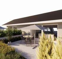 Haus im Haus - tolle 4-Zimmer Wohnung mit großer Dachterrasse - Effizienzhaus 40 mit QNG - Affalterbach