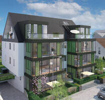 Wunderschöne 3-ZW mit Dachterrasse & Wintergarten im grünen Oberrad | Effizienzhaus 55EE Standard - Offenbach am Main