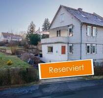 Günstiges, entkerntes Einfamilienhaus mit großem Garten wartet auf Engagement und Ideen - Eschwege Niederhone