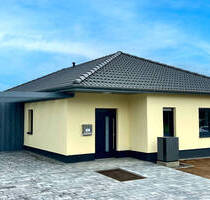 hochmoderner Bungalow in malerischer Feldrandlage im Grünen im Baugebiet 