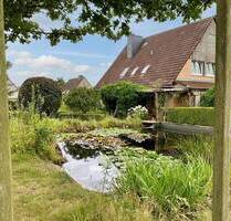 Idyllisch gelegenes Einfamilienhaus mit großem Gartenparadies und Teich - Lankau Neu-Lankau
