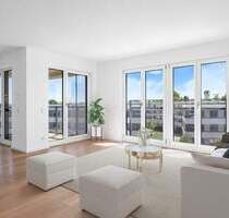 ROGERS: Hochwertiges Wohnen zw. Stadt und Natur - Lichtdurchflutete DG-Wohnung mit perfekter Raumaufteilung - München Aubing-Lochhausen-Langwied