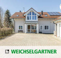 Hochwertige ca. 172 QM Gartenwohnung zzgl. ca. 58 QM Büro und Garage mit großem Lager - Egmating
