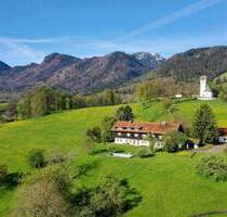 Erhaben über dem Tal. Anwesen mit atemberaubendem Panorama. - Brannenburg St. Margareten