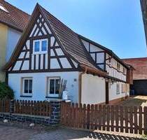 Kleines Fachwerkhaus in Gleicherwiesen. - Römhild