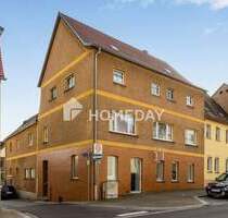 Frohburg -Zentrale MFH mit Gewerbe, zwei Wohnungen, Dachterrasse und Garage