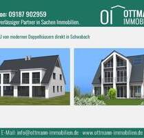 NEUBAU von modernen Doppelhäusern direkt in Schwabach