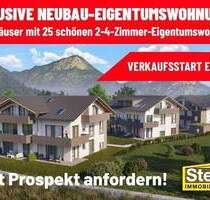 VERKAUFS-START: 2-Zimmer-Balkon-Wohnung ca. 36,10 m², Keller, TG-Platz a. W. WHG-Nr. 08 - Garmisch-Partenkirchen