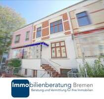 Charmantes Altbremer Reihenmittelhaus mit zwei Wohneinheiten und Studio im Souterrain - Bremen Hohentor