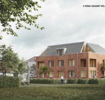 Hochwertige Neubau-Eigentumswohnung im Dachgeschoss eines modernen Energie-Effizienzhauses nach KFW-40-Standard! - Lüdinghausen