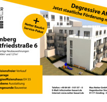 19 Eigentumswohnungen 6350-6500€m² Whg. 6, Gleißhammer, St. Peter - Nürnberg Ludwigsfeld
