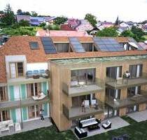 Gaienhofen Höri: 3-Zimmer Galerie-Neubauwohnung mit Südbalkon + Dachterrasse + Seesicht