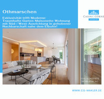 Exklusivität trifft Moderne: Garten-Maisonette-Wohnung in gehobener Nachbarschaft nahe Elbufer! - Hamburg Othmarschen