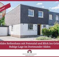Solides Reihenhaus mit Potenzial und Blick ins Grüne! Ruhige Lage im Dortmunder Süden