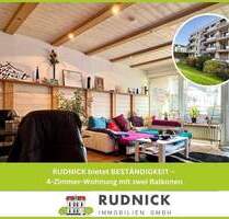RUDNICK bietet BESTÄNDIGKEIT - 4-Zimmer-Wohnung mit zwei Balkonen - Wunstorf