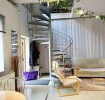 Frei ab sofort! Stadthaus mit Terrasse & ca. 92 qm, ruhig in St. Leonhard! Loftstil mit hohen Decken - Nürnberg