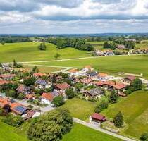 1155 m² Traumgrundstück am Ortsrand von Wessobrunn-Forst mit Panoramablick auf die Alpen - teilbar