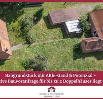 Baugrundstück mit Altbestand & Potenzial - Positive Bauvoranfrage für bis zu 2 Doppelhäuser liegt vor! - Betzendorf