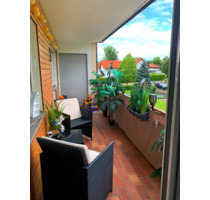Charmante 4-Zimmer-Wohnung mit Südbalkon, Garage und viel Platz in ruhiger Lage - Nattheim
