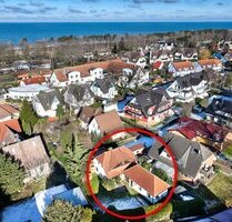 Haus mit Ferienwohnung, separaten Gärten und Terrassen - in 300m am Ostseestrand - Ostseeheilbad Zingst