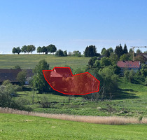 Baugrund mit Abrisshaus in Ortsrandlage, unverbaubarer Ausblick, Pferde und Biber im Garten! - Neuhausen ob Eck Schwandorf