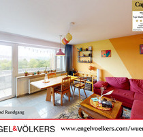 Schöne 3 Zi. ETW in direkter Uninähe & über den Dächern Würzburgs!