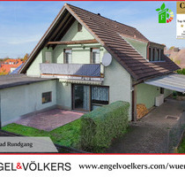 Zuhause mit Möglichkeiten - charmantes Zweifamilienhaus für Mehrgenerationen - Waldbüttelbrunn