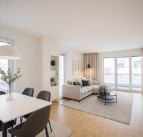 LETZTE FREIE WOHNUNG IN DIESEM GENÄUDE!! Geräumige 2-Zimmer-Wohnung mit großzügigem Wohnbereich und großem Garten! - Winnenden Höfen