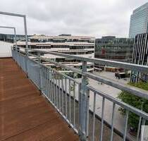 Dachgeschossbüro mit Terrasse und Schadowplatzblick - Düsseldorf Stadtmitte