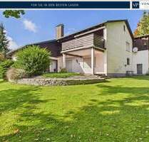 Herrliche Aussicht in angenehmer Ruhe genießen! Solides Einfamilienhaus mit Charme in Rottenburg! - Rottenburg a. d. Laaber