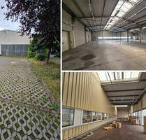 Warmhalle im Gewerbegebiet Wachau, Büro, Lager, Produktion u.a., Rolltore, 12 SP mgl. - Markkleeberg