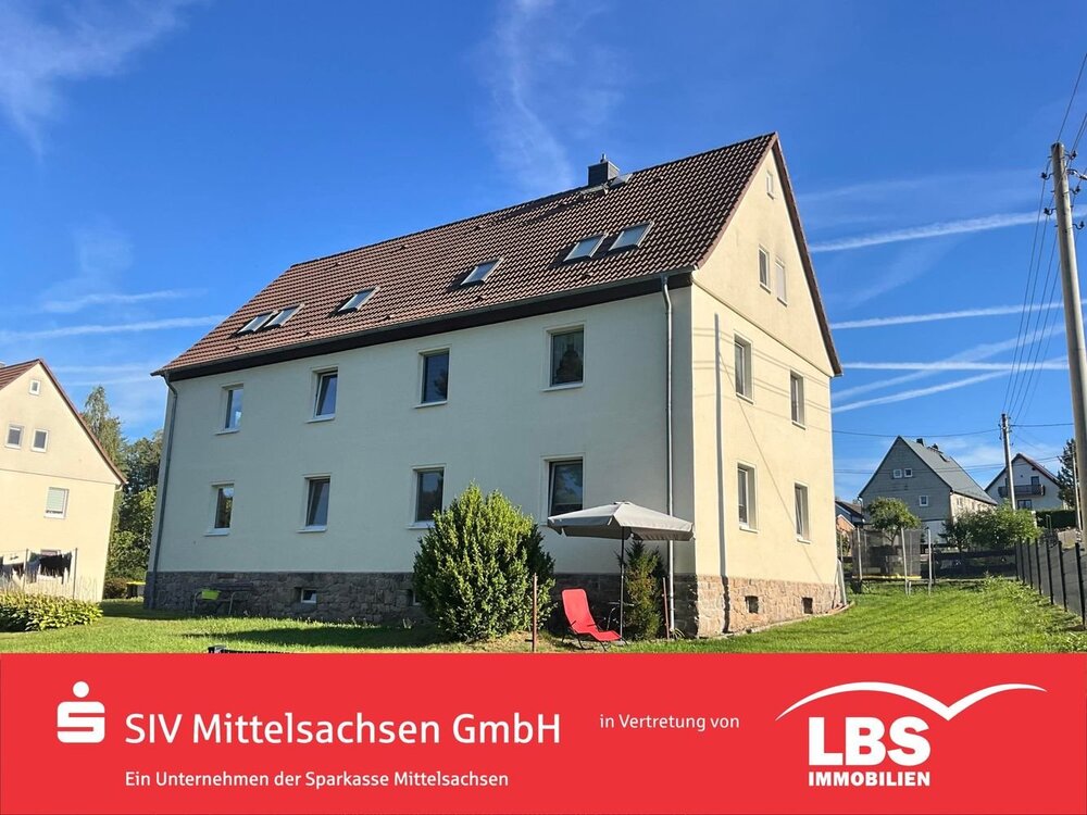 Wohnung im Grünen! - 60.000,00 EUR Kaufpreis, ca.  57,00 m² in Halsbrücke (PLZ: 09633)