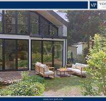Modernes Design mit Bootssteg - Stylisches Reihenendhaus am kleinen Wannsee - Berlin