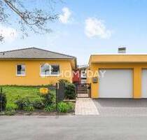 Top gepflegter Bungalow mit Doppelgarage, großem Grundstück, EBK und Extras in idyllischer Lage - Seddiner See Kähnsdorf