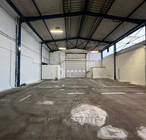 ebenerdige Lagerhalle mit Rolltor in Hamburg Rothenburgsort
