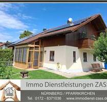 Schöne Doppelhaushälfte (mit Wintergarten) in ruhiger Wohnsiedlungslage - Malching