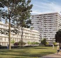 Moderne 2-Zi.-Whg. mit Duschbad und geschützter West-Loggia - München Neuperlach