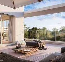 4-Zi-Whg. mit 2 großzügigen Tageslichtbädern, davon 1 en suite u. großzügigem Balkon zum Park - München Neuperlach