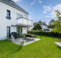 AIGNER - 4-Zimmer-Erdgeschosswohnung mit über 220 m² Garten und extravaganter Ausstattung - München Allach-Untermenzing