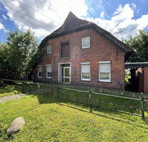 Reetdachhaus mit Potential - 150.000,00 EUR Kaufpreis, ca.  150,00 m² Wohnfläche in Berne (PLZ: 27804) Campe